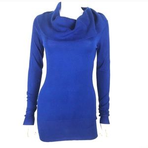 NWT, Philosophy Cobalt Blue Cowl Neck Tunic!